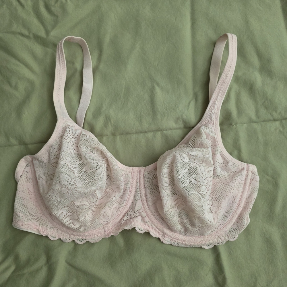 Wacoal Lace Underwire Bra - Soft Pink